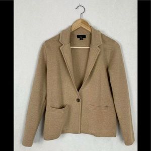 J. Crew Womens XS Margot Cropped Sweater Blazer